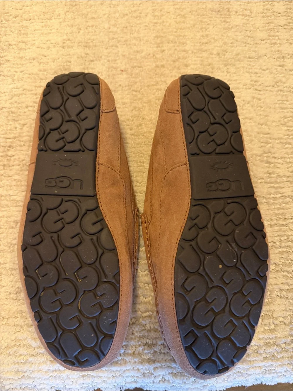 UGG Men's Chestnut Suede Slip-On Loafers